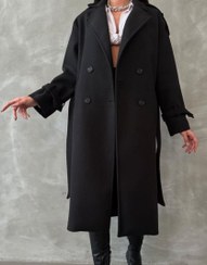 تصویر پالتو آهو - کرم / ۳(۴۴-۴۶) / ۱۰۰ 