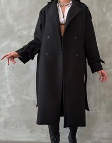 تصویر پالتو آهو - کرم / ۳(۴۴-۴۶) / ۱۰۰ 