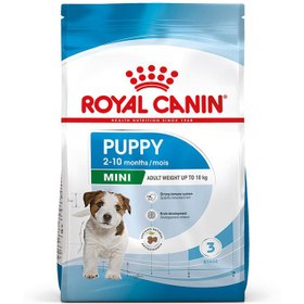 تصویر غذای خشک توله سگ رویال کنین مدل Royal Canin Mini Puppy - پت شاپ پتی 