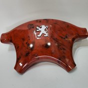 تصویر رو بوقی فرمان پژو طرح چوب 