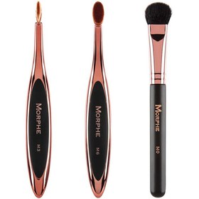 تصویر پک براش گریم -کانتورینگ بینی مورفی -Morphe Brushes - Brittany Bear - 360 Nose Contour Collection (LE) 