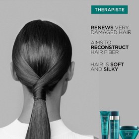 تصویر شامپو مو ترمیم کننده ریزستینس بس تراپیست کراستاس حجم 250 میل اورجینال Resistance Bath Therapist Repairing shampoo kerastase 250 ML