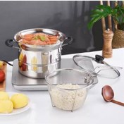 تصویر قابلمه بخارپز و سرخ کن 