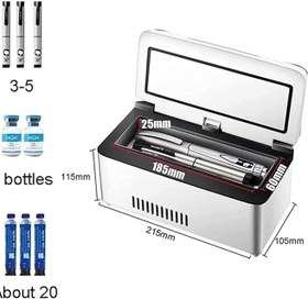 تصویر یخچال انسولین و دارو قابل حمل و پرتابل 8002 