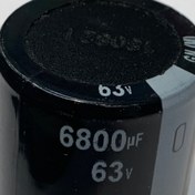 تصویر خازن الکترولیت 6800 میکروفاراد (تمام ولتاژها) - 63ولت CAPACITOR 6800UF FULL RANGE , VOLTAGE