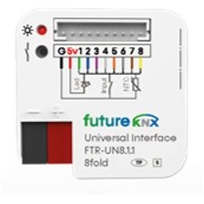 تصویر فیوچر کی ان ایکس-UNIVERSAL INTERFACE FUTURE KNX-4FOLD 