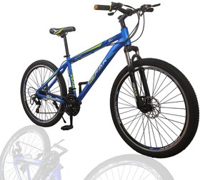 تصویر دوچرخه آلومینیوم سایز 26 دراک ترمز دیسکی - رنگ آبی Bike 26 inch Disc Brakes 21sp Alloy Blue