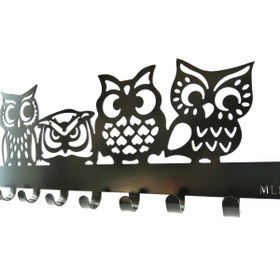 تصویر آویز لباس مدل جغد 2 کد KMH108 