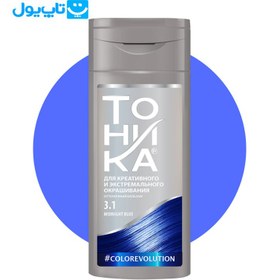 تصویر شامپو رنگ تونیکا سرمه‌ای 3.1 TOHNKA ا 3.1 TOHNKA Coloring Shampoo blue black 3.1 TOHNKA Coloring Shampoo blue black