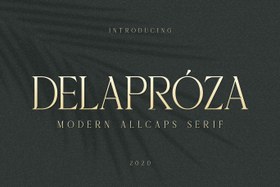 تصویر Delaproza ​​Modern Serif 