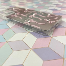 تصویر قاب گوشی Galaxy A22 سامسونگ طرح پاپیون نگین دار کد 664 