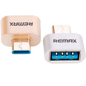 تصویر مبدل Otg USB-C ریمکس (Remax) مدل Tco1 ا کابل تبدیل USB to Type-C کابل تبدیل USB to Type-C