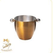 تصویر یخدان استیل طلایی ICEPLACE کد 17927 