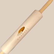 تصویر وردنه نانوایی/قنادی / مدل دسته چوبی / وزن متوسط / دو سایز بزرگ و کوچک - بزرگ 