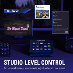 تصویر کنترلر تولید محتوا الگاتو Stream Deck Large elgato Stream Deck Large Controler