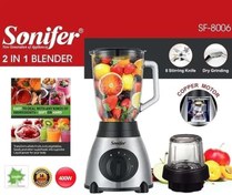 تصویر مخلوط کن ۲کاره سونیفر مدلSonifer SF-8006 
