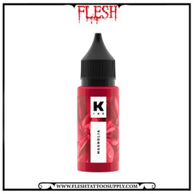 تصویر رنگ قرمز تتو magnolia 15ml 