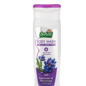 تصویر شامپو بدن رزماری و لوندر 300 میل صحت Sehat Sooting Relaxing Body Wash 300ml