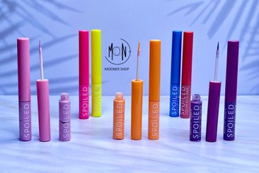 تصویر خط چشم رنگی نئونی ایماناف نوبل - بنفش Iman of Noble neon colored eyeliner