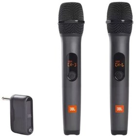 تصویر میکروفون جی بی ال Jbl microphone wireless set 