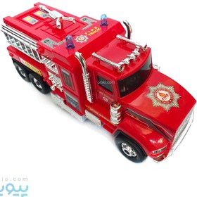 تصویر ماشین آتش نشانی اسباب بازی dorj toy dorj toy fire engine