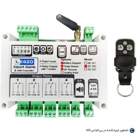 تصویر دستگاه دزدگیر و SMS کنترلر هوشمند لگزو مدل SC302 