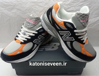 تصویر کتونی نیوبالانس مدل ۹۹۰ ساخت آمریکا - ۴ new balance 990 made in USA