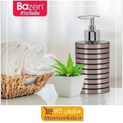 تصویر مخزن و جا مایع دستشویی طرح تایلندی Bazen بازن HZF-031 