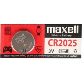 تصویر باتری سکه ای CR2025 مکسل CR2025 Max coin battery