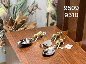 تصویر قاشق آجیل برنج _ تایگر