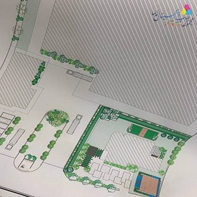 تصویر پلات رنگی خطی (نقشه) 