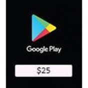 تصویر Google Play Gift Card 25 Usd 