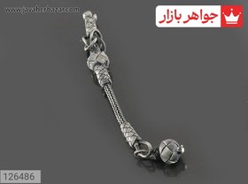تصویر کرکوش نقره شیک کد 126486 