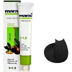 تصویر رنگ مو گیاهی مارال MF2, قهوه ای مشکی،مخصوص اقایان maral