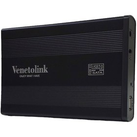 تصویر باکس هارد اکسترنال ونتولینک 3.5 اینچ EXTERNAL HARD BOX VENETOLINK 3.5HDD