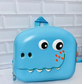 تصویر کوله پشتی بچگانه طرح دایناسوری و تکشاخ مناسب مهد وارداتی 258 Fantasy backpack suitable for kindergarten and preschool