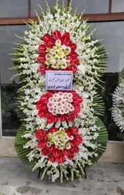 تصویر تاج گل 3 طبقه ترحیم c13 