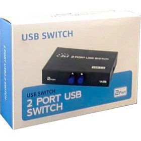 تصویر دیتا سوییچ پرینتر 2 پورت دستی USB 2.0 