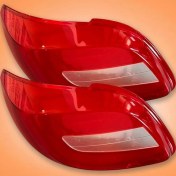 تصویر طلق چراغ خطر پژو ۲۰۷ برند NGCO چپ و راست پلی کربنات 