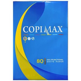 تصویر کاغذ A4 کپی مکس ا A4 paper 80gr COPIMAX 