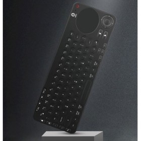 تصویر کیبورد بی سیم با تاچ پد انگلیسی گرین Green Dual Mode Portable Wireless Keyboard with Touch Pad 