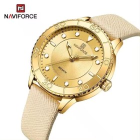 تصویر ساعت مچی عقربه ای زنانه نیوی فورس مدل 5020GGY Naviforce Women’s Watch NF5020GGY