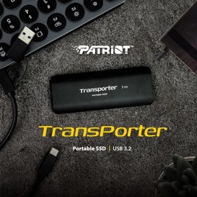 تصویر اس اس دی Transporter Portable اکسترنال پاتریوت ۱ ترابایت Patriot Transporter Portable 1TB External SSD Drive