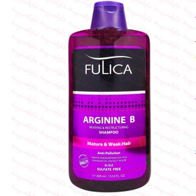 تصویر شامپو تقویت کننده مو فولیکا مدل Fulica Arginine B حجم 400 میلی لیتر ا Fulica Arginine B Sulfate Free Shampoo Fulica Arginine B Sulfate Free Shampoo