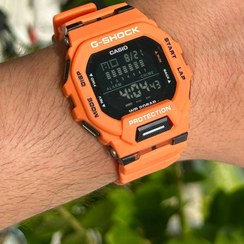 تصویر ساعت مچی کاسیو GBD-200 مردانه و زنانه رنگ نارنجی 