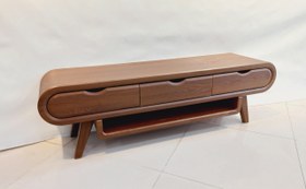تصویر میز تلویزیون - مدل ناژین فندقی 
