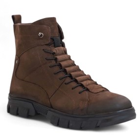 تصویر بوت مردانه قهوه ای هامر جک | NKT02103 