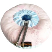 تصویر گردنبند الیزابت بالشی سگ طرح دونات 