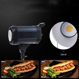 تصویر نور ویدیویی وای جی بی Yjbei N300Pro COB Video Light Yjbei N300Pro COB Video Light