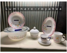 تصویر سرویس غذاخوری لومینارک الیز ۲۶ پارچه ارکوپال 